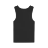 Ribbet vesttop til kvinder med perler og Running Dog Ribbet vesttop til kvinder med perler og Running Dog