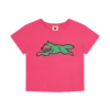 Running Dog-baby-T-shirt til kvinder