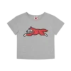 Running Dog-baby-T-shirt til kvinder