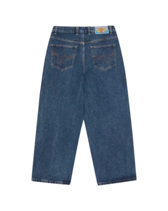 Running Dog-denimbukser med tre lommer