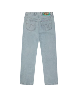 Running Dog-jeans med dobbelt skål