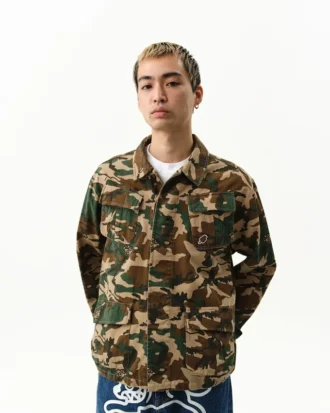 running dog woodland camo field jacket 2 330x413 - Running Dog Woodland Camo Field Jacket