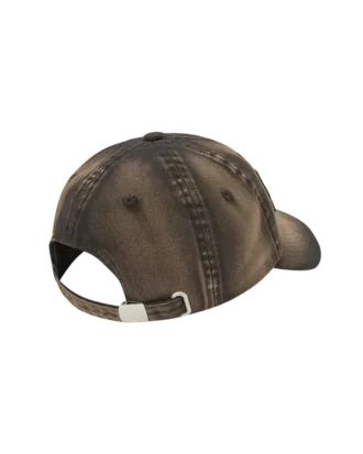 Script spray fade dad cap