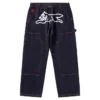 Selvedge-running dog-bukser i denim med løbende hund Selvedge-running dog-bukser i denim med løbende hund