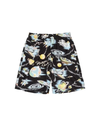 Shorts med grafisk print