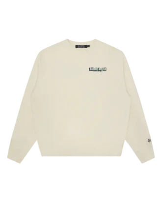 Souvenir-oversized T-shirt med rund hals