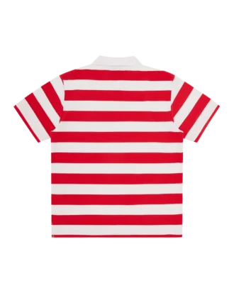 Stribet poloshirt til kvinder med ispind