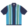 Strikket poloshirt med krave