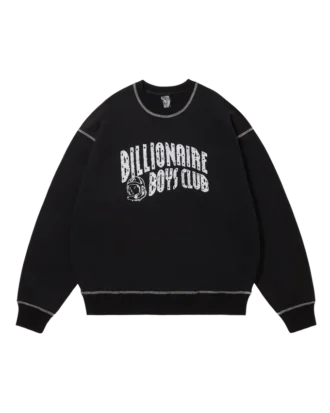 Sweatshirt med broderet logo