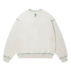 Sweatshirt med broderet logo