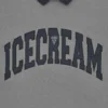 Sweatshirt med krave