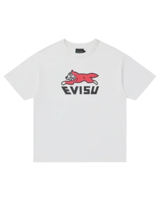 T-shirt med Evisu-print