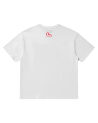 T-shirt med Evisu-print