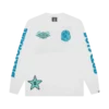 T-shirt med flere grafiske motiver T-shirt med flere grafiske motiver