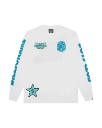 T-shirt med flere grafiske motiver
