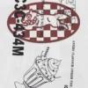 T-shirt med flere grafiske motiver