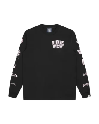 T-shirt med flere logoer
