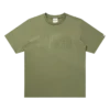 T-shirt med flokket logo