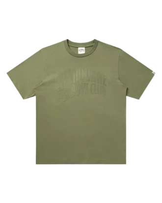 T-shirt med flokket logo