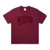 T-shirt med flokket logo