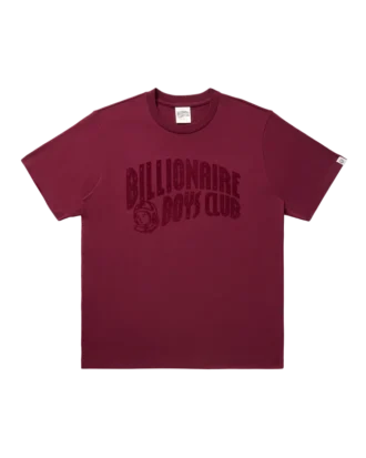 T-shirt med flokket logo