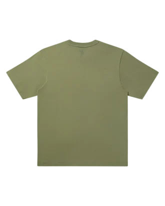 T-shirt med flokket logo