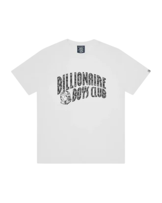 T-shirt med leopardprint og Arch Logo