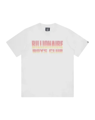 T-shirt med Straight Logo og diamantgradient