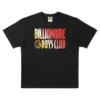 T-shirt med Straight Logo og farveovergang