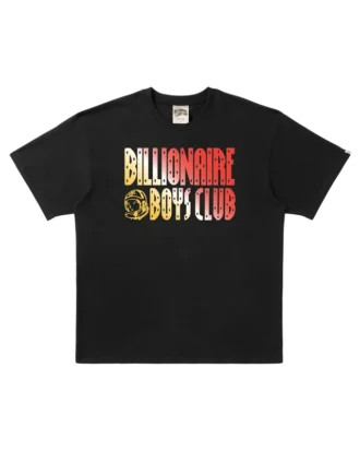 T-shirt med Straight Logo og farveovergang