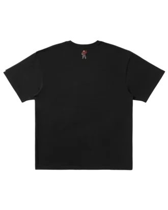 T-shirt med Straight Logo og farveovergang