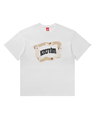 Taupe kortærmet T-shirt