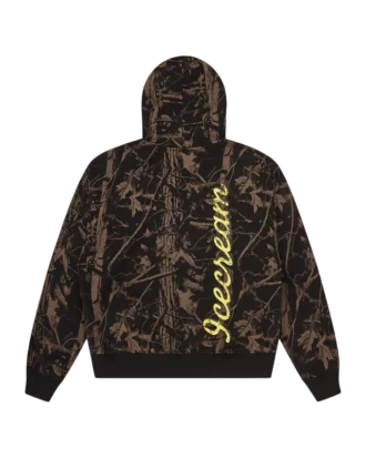 Tree camo popover-hoodie