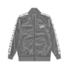 Velour-træningsjakke med lille Arch Logo Velour-træningsjakke med lille Arch Logo